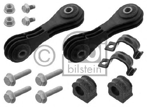 FEBI BILSTEIN 36757 - Repair Kit, stabilizer suspension Front Axle left and right SKODA, VW