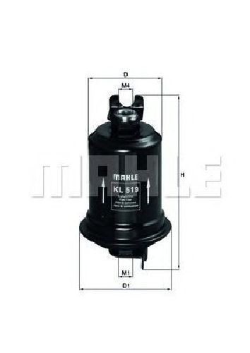 KL 519 KNECHT 70350414 - Fuel filter