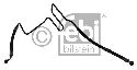 FEBI BILSTEIN 36868 - Hydraulic Hose, steering system Front Axle SKODA