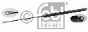 FEBI BILSTEIN 01956 - Gas Spring, bonnet Left | only fitted on one side