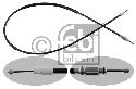 FEBI BILSTEIN 36935 - Cable, parking brake Left Rear | Right Rear PORSCHE, VW