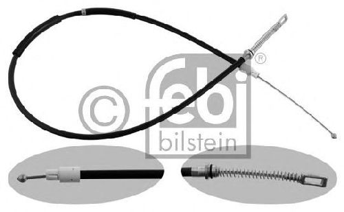 FEBI BILSTEIN 36936 - Cable, parking brake Right Rear | Left Rear MERCEDES-BENZ, VW