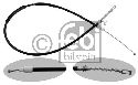 FEBI BILSTEIN 36936 - Cable, parking brake Right Rear | Left Rear MERCEDES-BENZ, VW