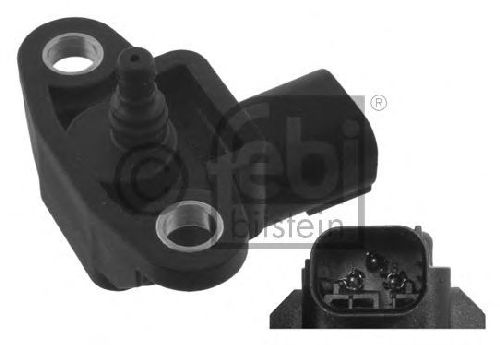 FEBI BILSTEIN 37056 - Sensor, intake manifold pressure MERCEDES-BENZ, VW