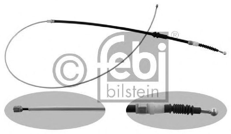FEBI BILSTEIN 37218 - Cable, parking brake Rear VW