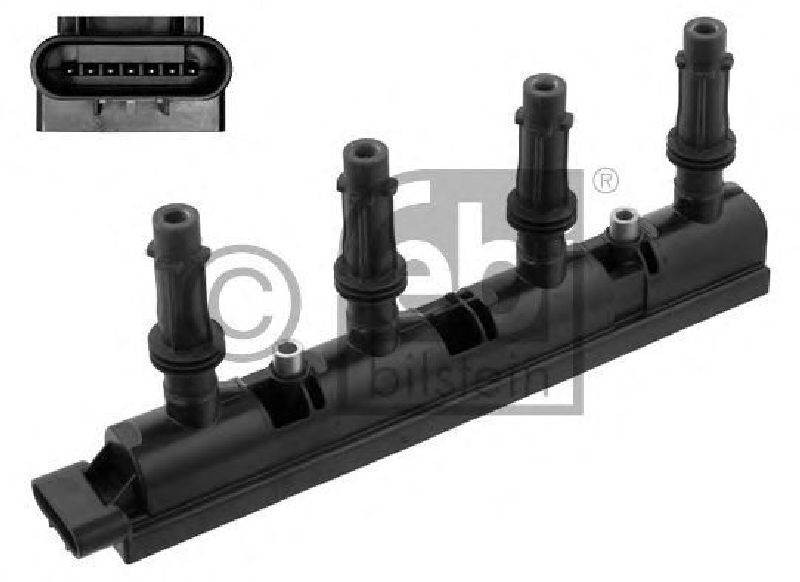 FEBI BILSTEIN 37421 - Ignition Coil OPEL, VAUXHALL, CHEVROLET