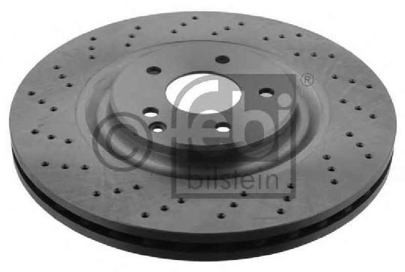 FEBI BILSTEIN 37516 - Brake Disc Front Axle MERCEDES-BENZ