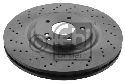 FEBI BILSTEIN 37516 - Brake Disc Front Axle MERCEDES-BENZ