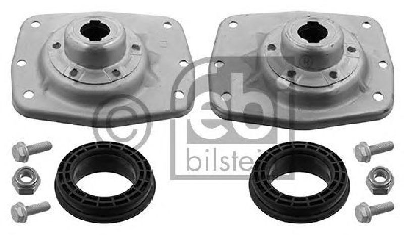 FEBI BILSTEIN 37582 - Repair Kit, suspension strut Front Axle left and right CITROËN, FIAT, PEUGEOT, LANCIA