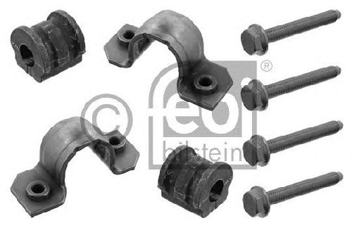 FEBI BILSTEIN 37657 - Repair Kit, stabilizer suspension Front Axle left and right SEAT, SKODA, VW