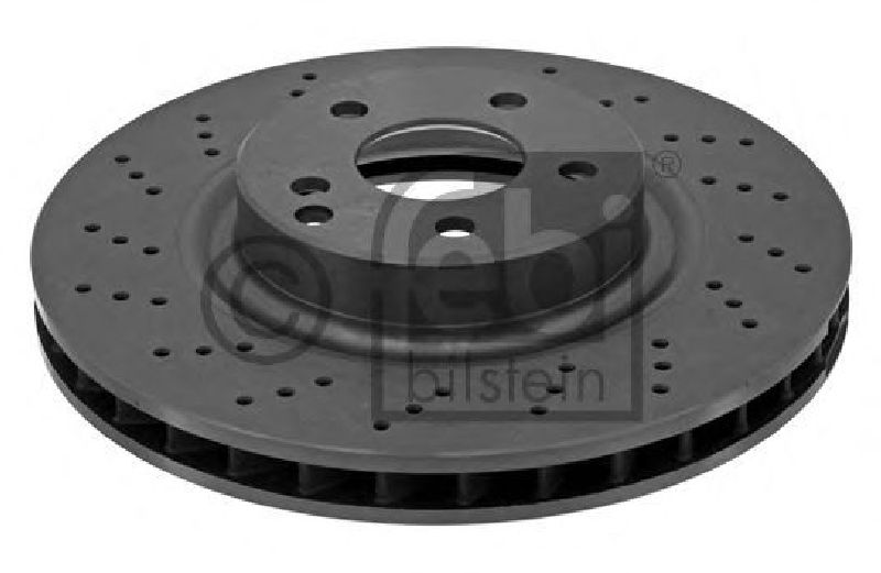 FEBI BILSTEIN 37725 - Brake Disc Front Axle MERCEDES-BENZ