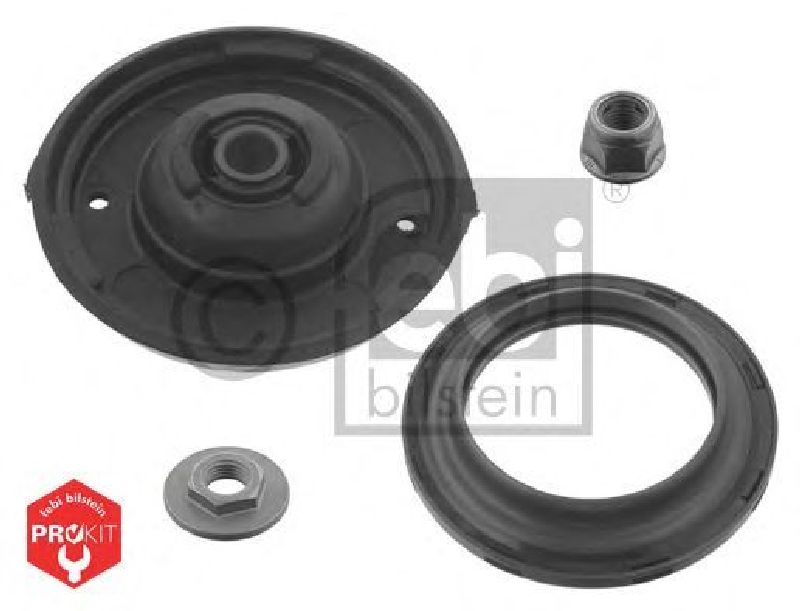 FEBI BILSTEIN 37851 - Repair Kit, suspension strut PROKIT Front Axle left and right CITROËN, PEUGEOT