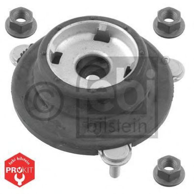 FEBI BILSTEIN 37961 - Repair Kit, suspension strut PROKIT Front Axle left and right PEUGEOT