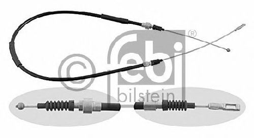 FEBI BILSTEIN 02088 - Cable, parking brake Right Rear | Left Rear