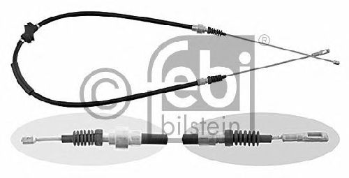 FEBI BILSTEIN 02089 - Cable, parking brake Right Rear | Left Rear