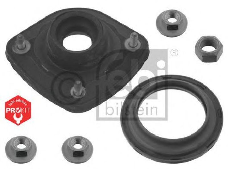 FEBI BILSTEIN 37991 - Repair Kit, suspension strut PROKIT Front Axle left and right PEUGEOT