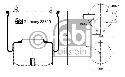 FEBI BILSTEIN 38319 - Boot, air suspension Rear Axle left and right DAF