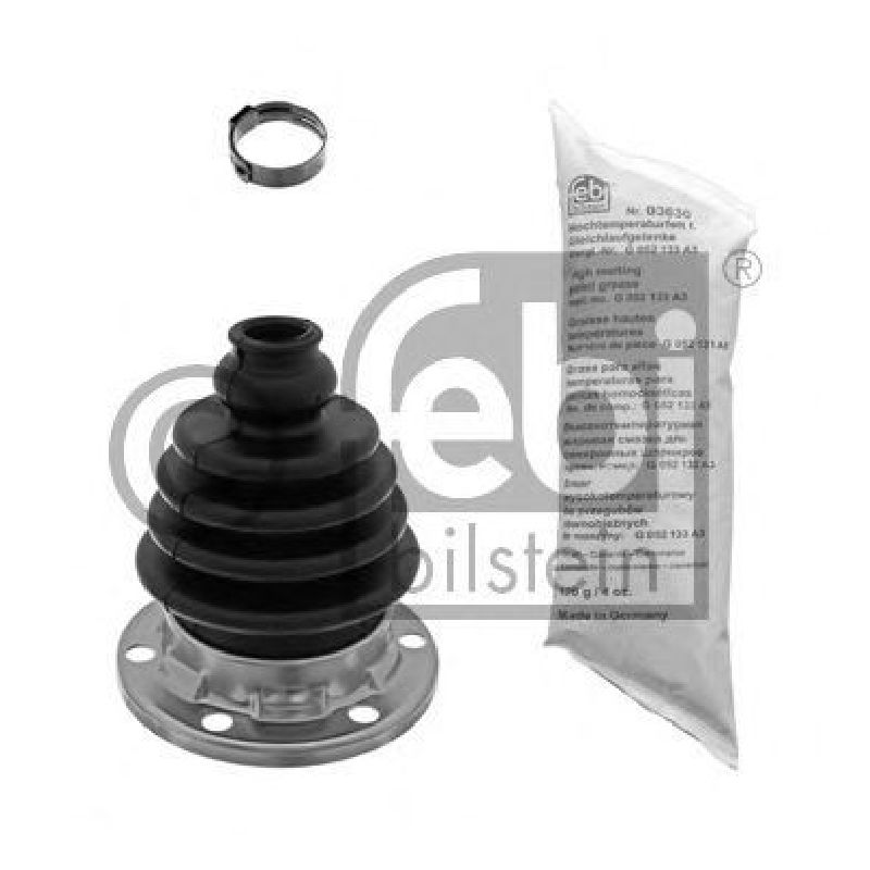 FEBI BILSTEIN 38333 - Bellow Set, drive shaft Front Axle Left | Transmission End SKODA, VW