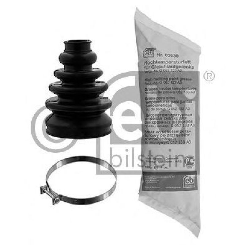 FEBI BILSTEIN 38341 - Bellow Set, drive shaft Front Axle | Transmission End VW