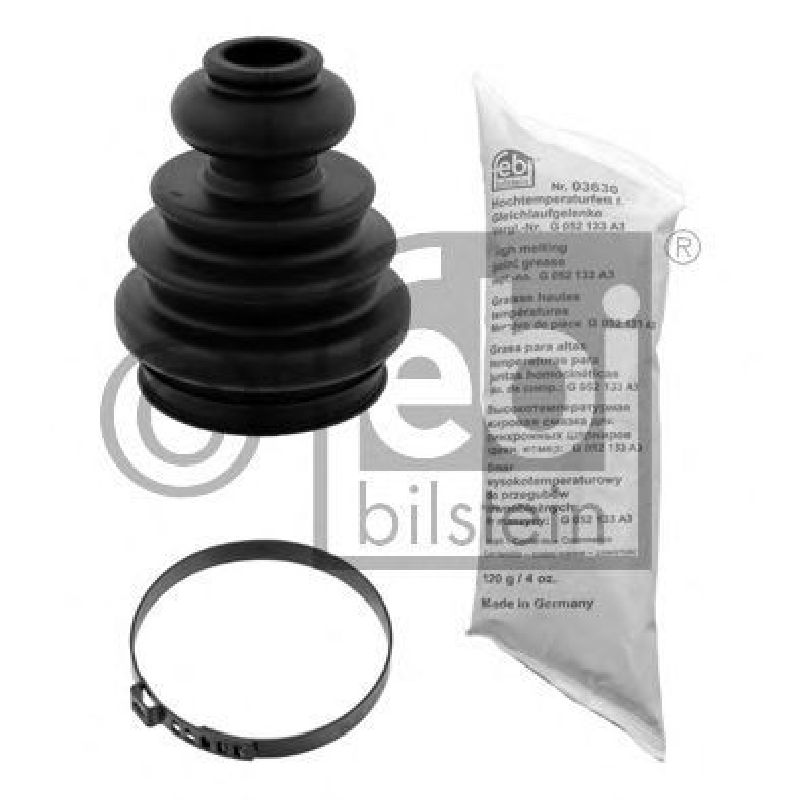 FEBI BILSTEIN 38345 - Bellow Set, drive shaft Front Axle | Transmission End VW, SKODA