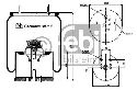 FEBI BILSTEIN 38712 - Boot, air suspension Left and right