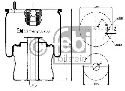 FEBI BILSTEIN 38783 - Boot, air suspension Front Axle left and right VOLVO