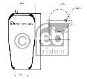 FEBI BILSTEIN 38950 - Boot, air suspension MERCEDES-BENZ