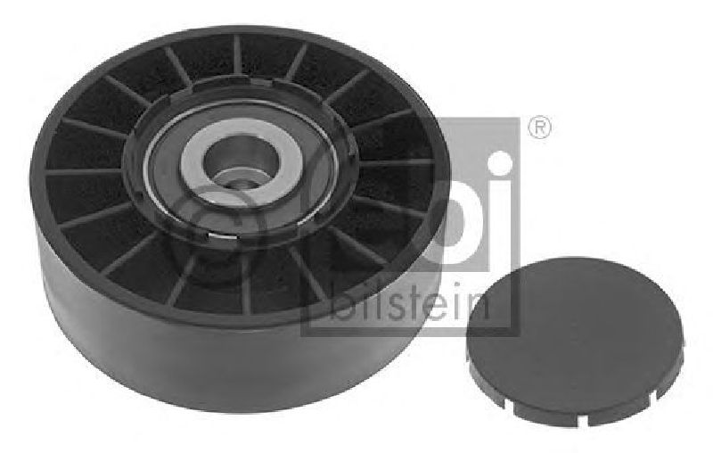 FEBI BILSTEIN 02249 - Tensioner Pulley, v-ribbed belt MERCEDES-BENZ