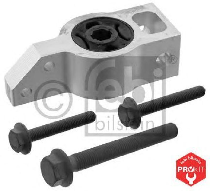 FEBI BILSTEIN 39230 - Mounting Kit, control lever PROKIT Front Axle left and right | Rear VW, SEAT, AUDI