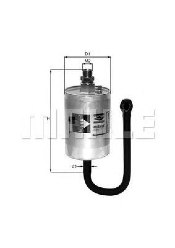 KL 69 KNECHT 79830498 - Fuel filter