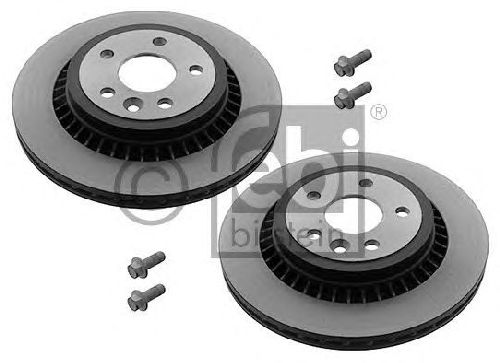 FEBI BILSTEIN 39621 - Brake Disc Rear Axle VOLVO