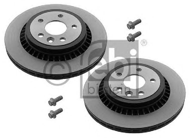 FEBI BILSTEIN 39621 - Brake Disc Rear Axle VOLVO