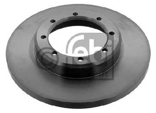 FEBI BILSTEIN 39868 - Brake Disc Rear Axle VAUXHALL, RENAULT, OPEL