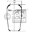 FEBI BILSTEIN 39906 - Boot, air suspension Rear Axle
