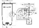 FEBI BILSTEIN 39909 - Boot, air suspension