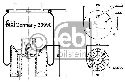 FEBI BILSTEIN 39990 - Boot, air suspension