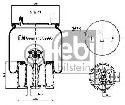 FEBI BILSTEIN 39995 - Boot, air suspension