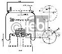 FEBI BILSTEIN 40256 - Boot, air suspension