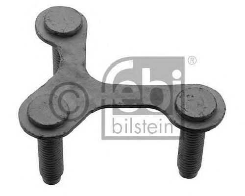 FEBI BILSTEIN 40283 - Securing Plate, ball joint Front Axle Right