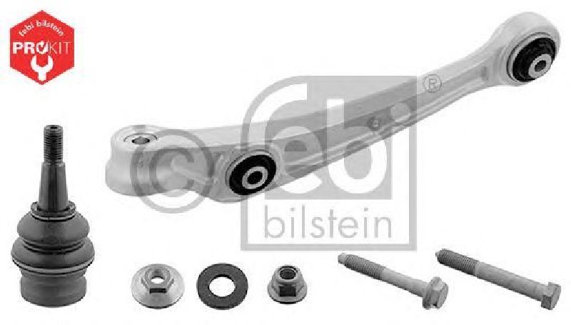 FEBI BILSTEIN 40413 - Track Control Arm PROKIT Front Axle Left | Front | Lower AUDI