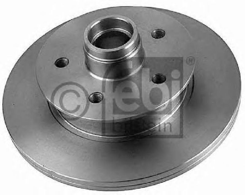 FEBI BILSTEIN 02583 - Brake Disc Front Axle