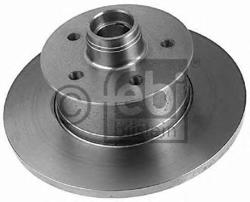 FEBI BILSTEIN 02584 - Brake Disc Front Axle