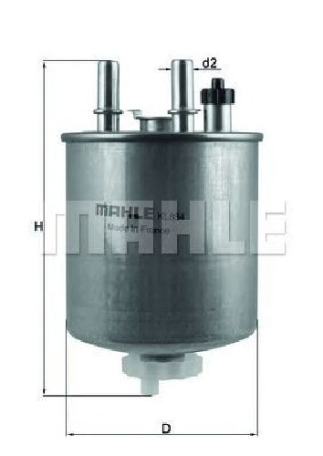 KL 834 KNECHT 70584132 - Fuel filter RENAULT