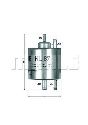 KL 87 KNECHT 79821927 - Fuel filter
