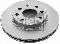 FEBI BILSTEIN 02806 - Brake Disc Front Axle DAEWOO