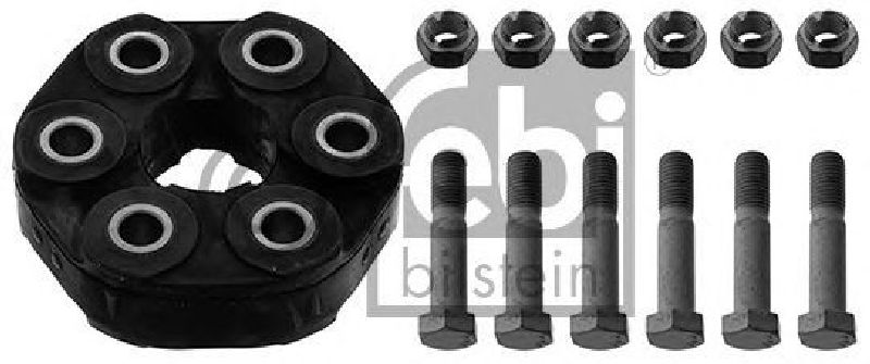 FEBI BILSTEIN 43468 - Joint, propshaft Rear propshaft at transfer case BMW