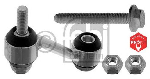 FEBI BILSTEIN 43553 - Rod/Strut, stabiliser PROKIT Rear Axle | Left and right MERCEDES-BENZ