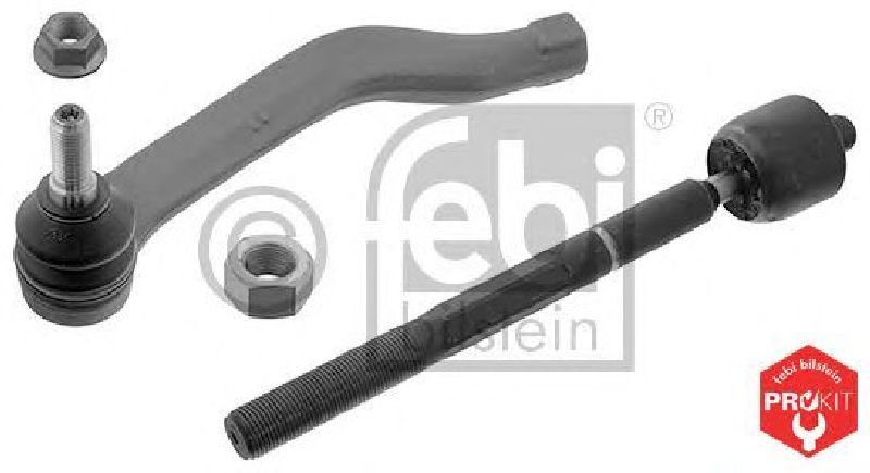 FEBI BILSTEIN 43687 - Rod Assembly PROKIT Front Axle Left VAUXHALL, OPEL, RENAULT, NISSAN