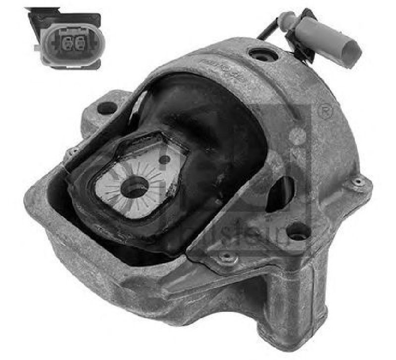 FEBI BILSTEIN 43703 - Engine Mounting Left AUDI