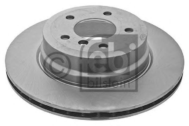 FEBI BILSTEIN 43914 - Brake Disc Rear Axle BMW